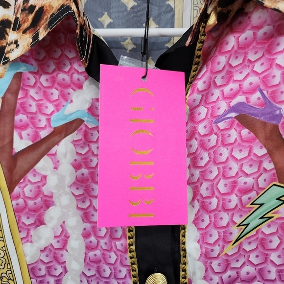 Giobbi Women's The Jones Multi Print Blouse - Picture 8 of 8